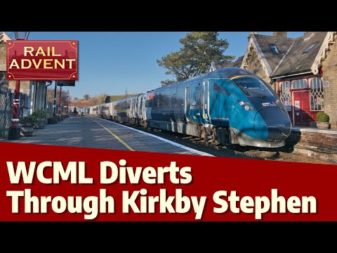 WCML Diversions On The S&C - Avanti West Coast Everos at Kirkby Stephen (4K)