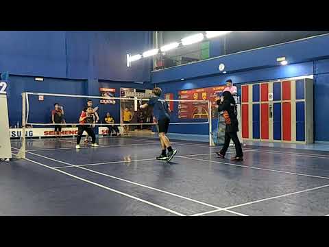 Badminton SF Mix Double A MT Weekly Challenge MuhibbahTeam - Ariffin / Syaza Vs Hakem / Hazwani