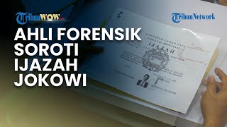 2 Profesor UGM-UNJ Beda Pendapat soal Ijazah Jokowi, Ahli Forensik Sorot Keaslian Riwayat Pendidikan