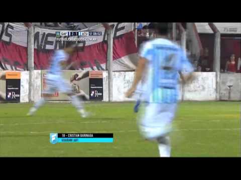Gol de Barinaga.Guaraní 2 Atlético 1.Fecha 10. Torneo Primera B Nacional.FPT