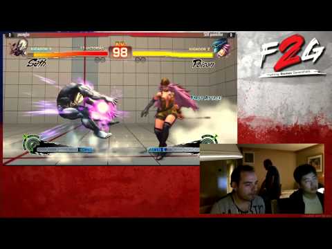 EVO 2015 USF4 - Money Match - /r/Kappa Poongko (Seth/Korea) vs SDX Painkiller(Poison/Chile)