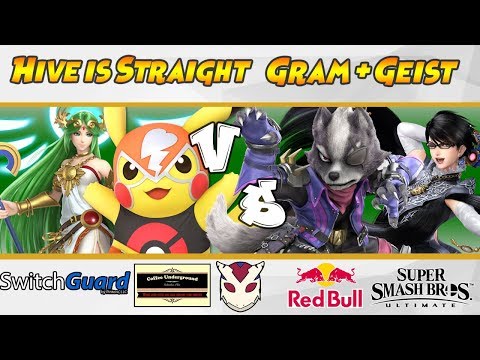 Losers Finals | Hive is Straight [Palutena + Pikachu] vs Geist + Gram [Wolf + Bayonetta] | Mage