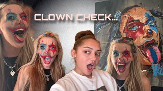 CLOWN CHECK W KAYLA // the most chaotic video you'll ever watch...