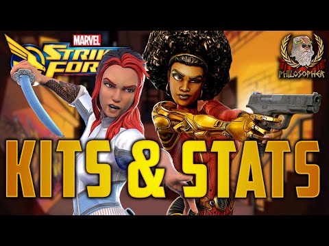 All New Kits *and* Stats in Under 14 Minutes! - Analysis in Other Videos - Marvel Strike Force - MSF