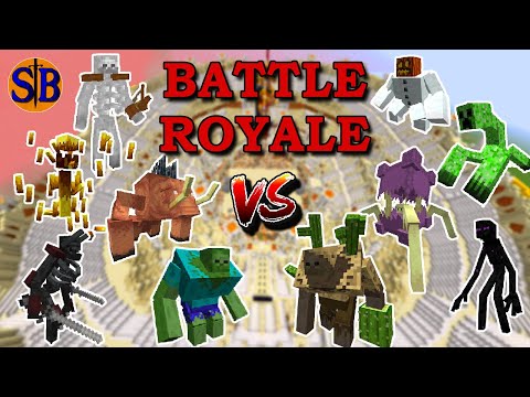 Every Mutant Battle Royale | Minecraft Mob Battle