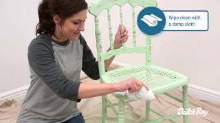 How to paint wood furniture with decorative chalk paint | Dutch Boy