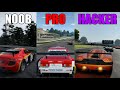 Need For Speed Shift 2 Unleashed Noob Vs Pro Vs Hacker