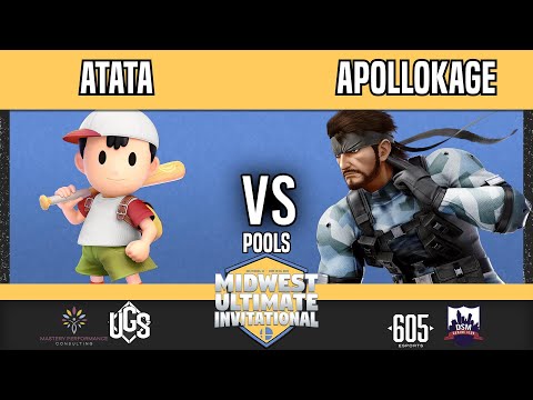 Midwest Ultimate Invitational - Pools - ATATA(Ness) Vs. ApolloKage(Snake)