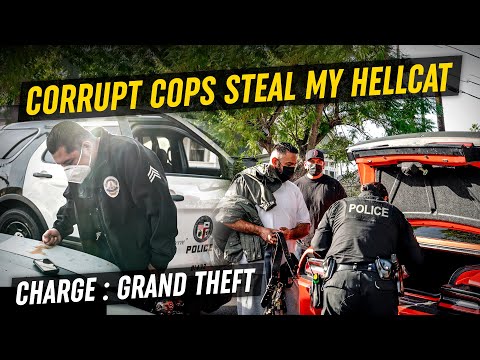 Corrupt Cops STEAL My Hellcat Video