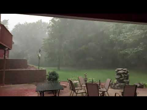 Start of severe weather -tornado warning for Barron County WI on 7-19-19