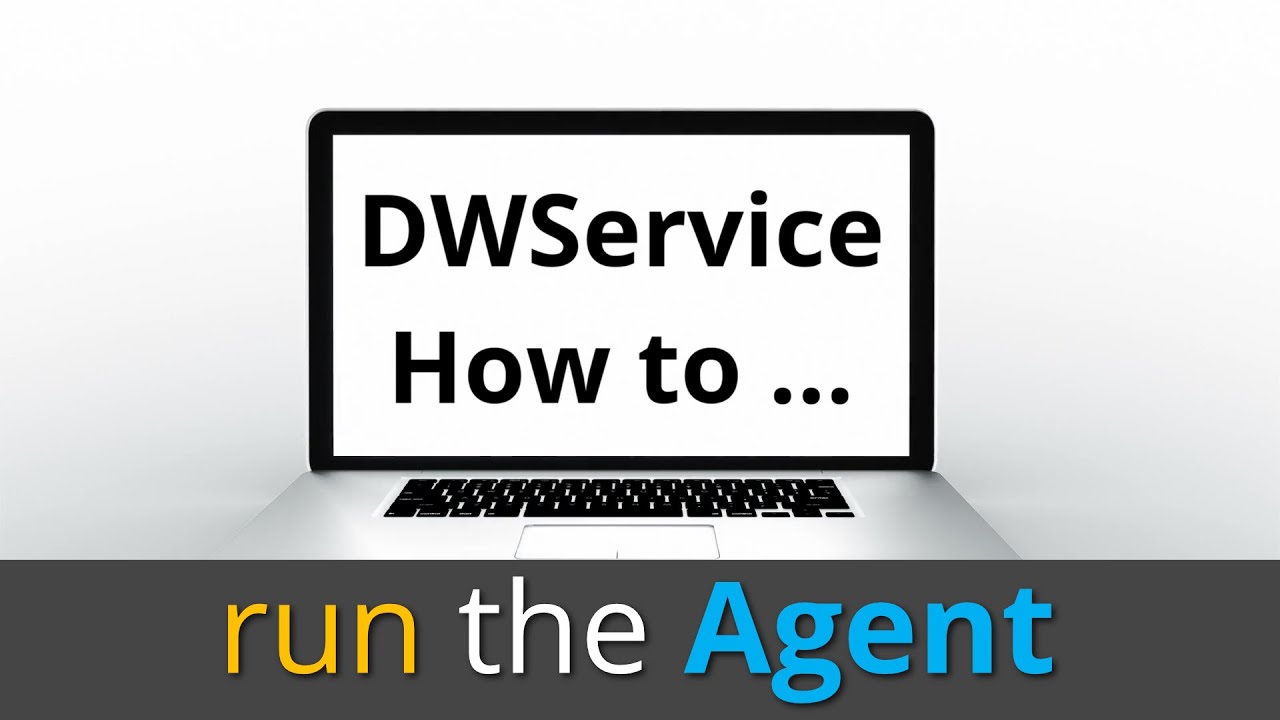 DWService - How to run the Agent