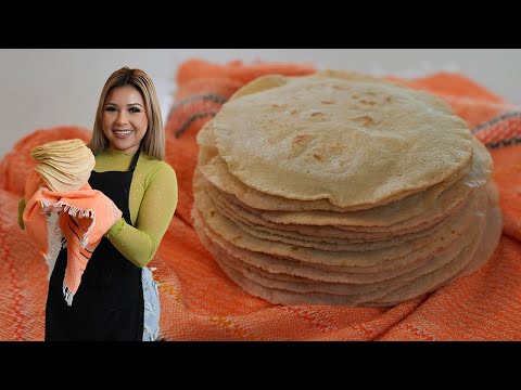 How to Make CORN TORTILLAS, super soft and so easy, you will be surprised!