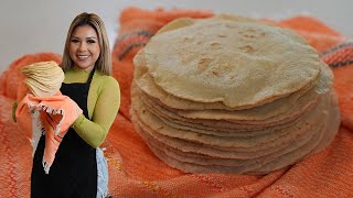 How to Make CORN TORTILLAS, super soft and so easy, you will be surprised!