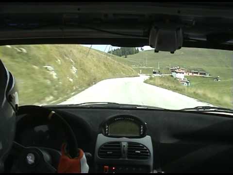 26° Rally Città di Bassano Cameracar Santagiuliana- Dal Ferro su 206 RC prova N°7 Marcesina