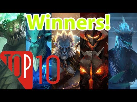 Top 10 biggest Winners and Losers of patch 7.06d