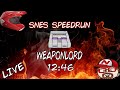 WeaponLord Arcade Mode SNES Jen Tai 12 46 PB Speedrun Stream