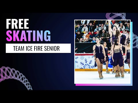 TEAM ICE FIRE SENIOR (POL) | Free Skating Helsinki 2025 | #WorldSynchro
