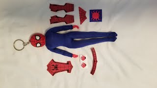🕷 World's Only Keychain Mego Spider-man. Spidey 3000 Custom WGSH FTC 🕸