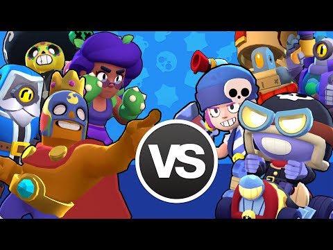 РЕДКИЕ БОЙЦЫ ПРОТИВ СВЕРХРЕДКИХ (BRAWL STARS)