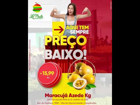 La fruta Hortifruti Carapicuíba. Vem conhecer.