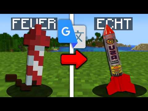 Ich Google Übersetze Minecraft Texturen (XXL) ...