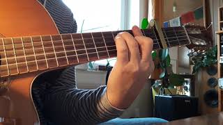 Robbie Williams &quot; Love Somebody &quot; fingerstyle