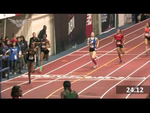 Girls 200m Heat 3 - New Balance Nationals Indoor 2013