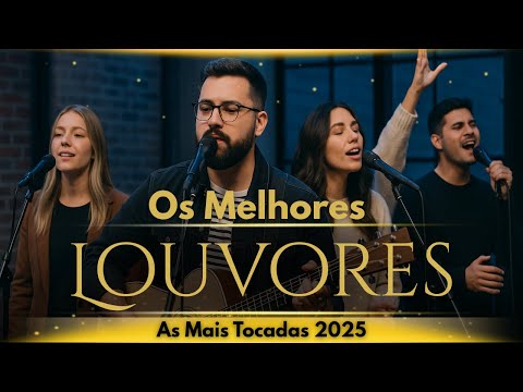Lançamento 2025 - Os Melhores Louvores de Adoração | Hinos Evangélico Que Toca na Alma - Gospel 2025