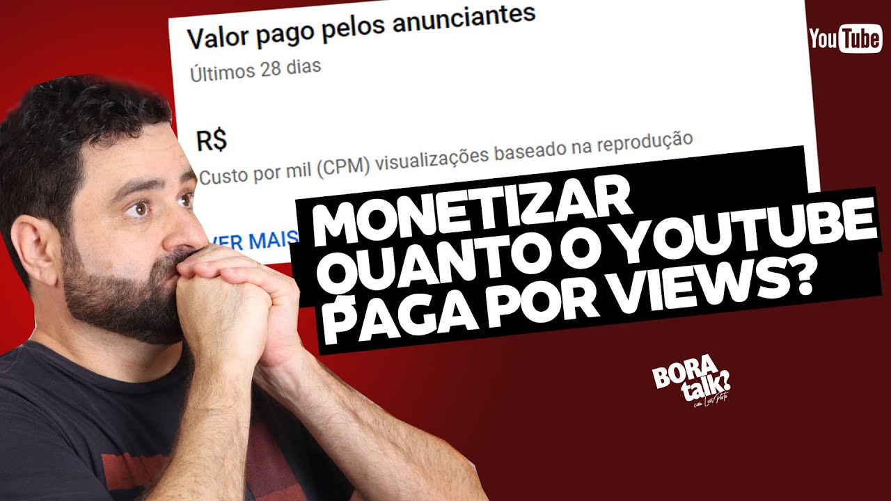 Quanto o YOUTUBE paga por VIEWS?