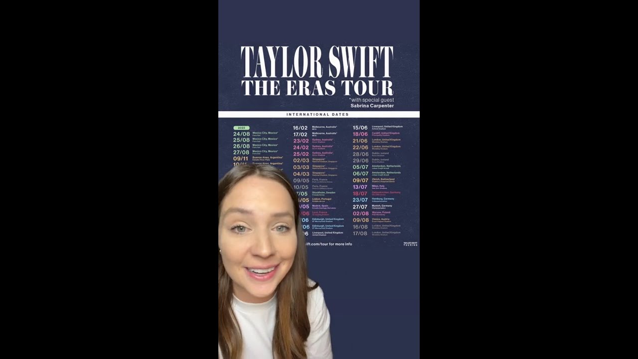 Taylor Swift Announces More Tour Dates