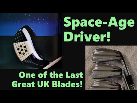 Mizuno White Fang woods and Ben Sayers Mentor Forged irons, true classic designs under discussion.