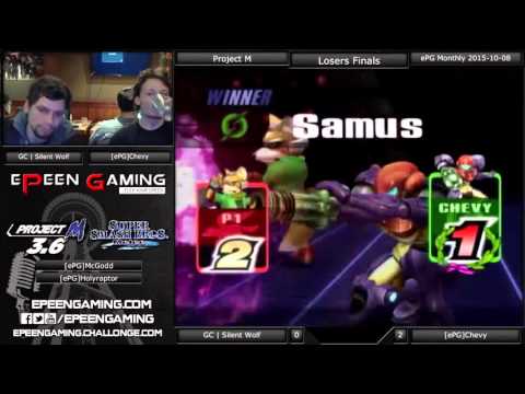 ePG Monthly - GC | Silent Wolf (Fox) Vs. [ePG]Chevy (Samus) (Losers Finals) - Project M p1