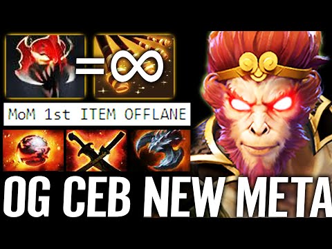 🔥 Monkey King MoM 1st - WTF 100% NEW META OG Ceb Offlane Hero Craziest Fast Farm Dota 2 Pro Guide