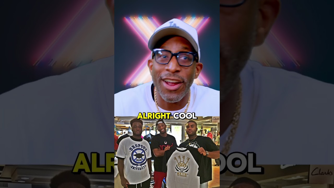 David Shands talks about mentoring people through his t-shirt kiosk at the mall