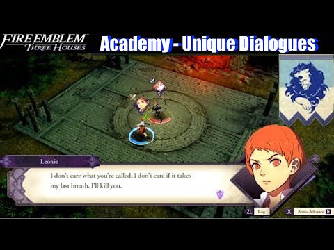 FE3H Unique Dialogue & Battle Quotes (Blue Lions...