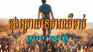 ចុងក្រោយនៃការឈឺចាប់ (ព្រាប សុវត្ថិ), Lyrics Audio, RHM CD Vol 314