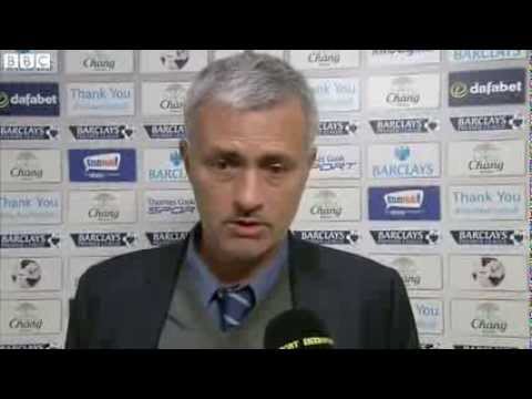 Everton vs Chelsea 1-0 - Jose Mourinho (14-09-13)