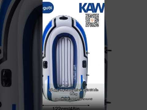 Thuyền Phao Cao Cấp KAW Cho 2-3 Người Đi Câu Cá, Du Lịch Dã Ngoại Giá Cực Tốt