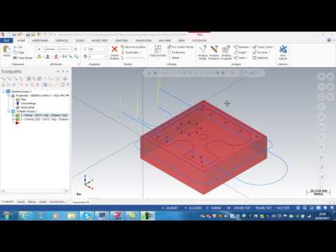 Mastercam 2017 - #05 - Copy Toolpaths 01