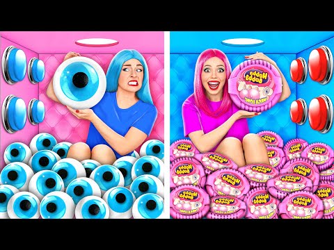 1000 Geheimnisvolle Knöpfe Challenge 1 Knopf lässt dich entkommen | Spezielle Mystery Box