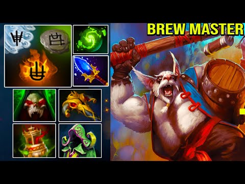 BrewMaster [ OFFLANE ] [ AGGRESSIVE BUILD ] [ GAME PLAY ]