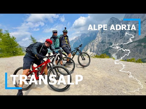 4 Freunde von Österreich an die Adria - MTB Alpencross Alpe Adria 2025