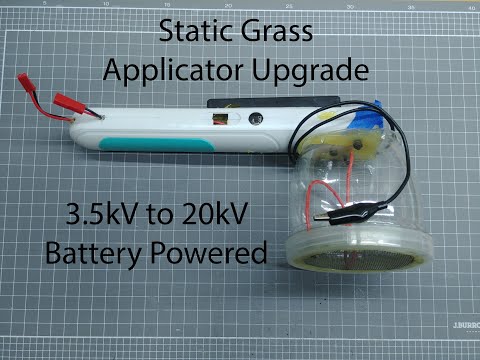 Static Grass Applicator upgrade 3.5kV to 20kV