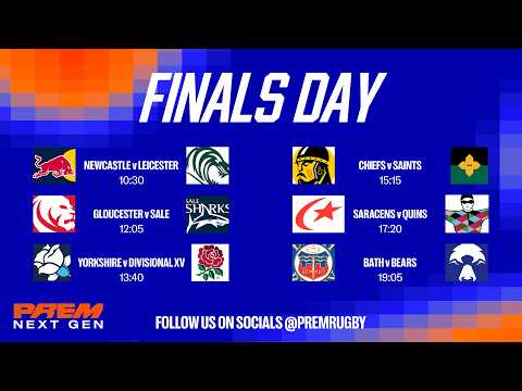 🔴 LIVE FINAL | Bath Rugby v Bristol Bears | PREM Next Gen Finals Day 2026