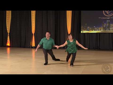 Chicago Classic 2019 Intermediate Advanced Pro Am Routine Caroline Suh with Sheven Kekoolani