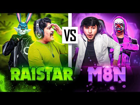 Finally Raistar Vs M8N 🤯🔥Raistar Handcam Gameplay🤯❤ [Must Watch] - Garena Free Fire Max