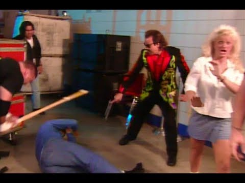 (720pHD): WCW Nitro 04/12/99 - Chastity, Hak, Hugh Morrus & Jimmy Hart Backstage