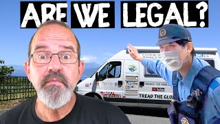 WHY IS THIS UK VAN IN JAPAN? TAKEN TO THE POLICE STATION [S8-E7]