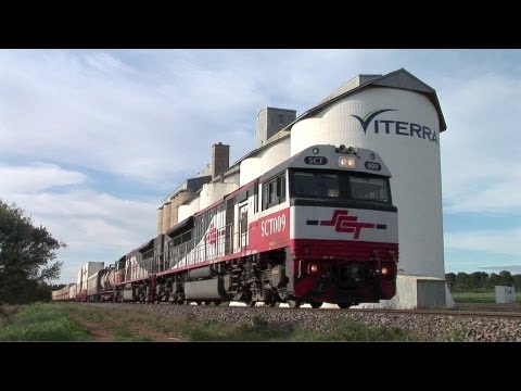 Australian Freight Trains : SCT at Redhill.  Sun 19/08/12