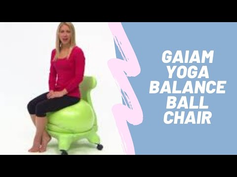Gaiam Yoga Balance Ball Chair | $100k Bonuses in Description